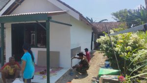 Rumah Baru Harapan Baru, Babinsa Wates Kawal Penyelesaian Rutilahu Ibu Maratus